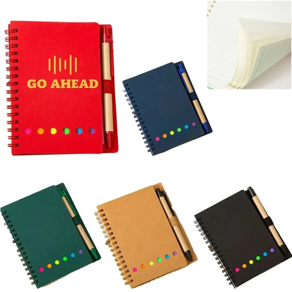 Sticky Flag Jotter Note Pad&Pen