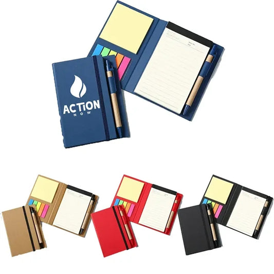 Memo Pad&Pen&Sticky Flag
