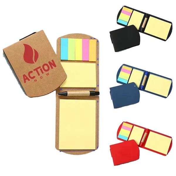 Sticky Flag Jotter Notepad&Pen
