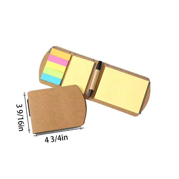Sticky Flag Jotter Notepad&Pen