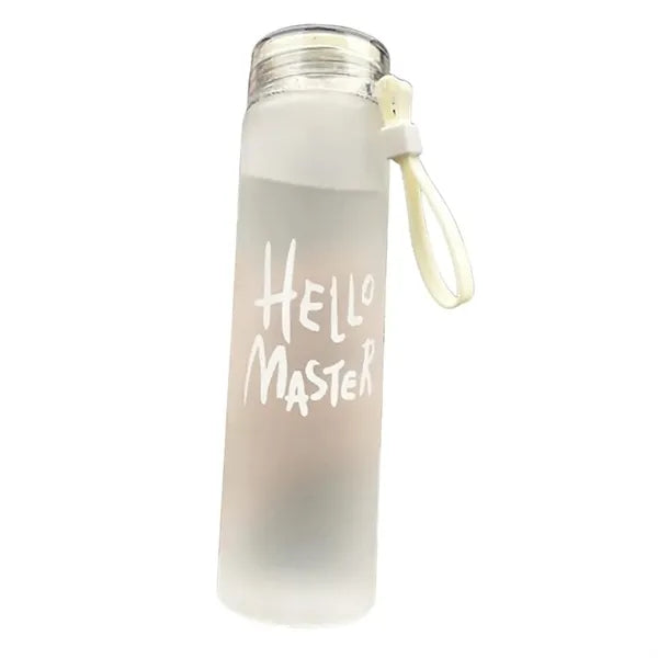 Stylish Gradient Frosted Water Bottle