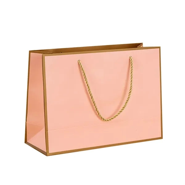 Premium Coated Paper Bag Lightweight Tote for Gifts & Retail
