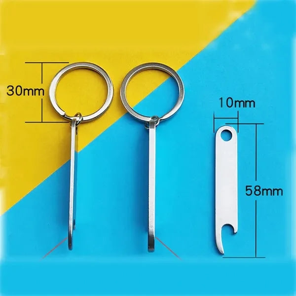 Mixed Use Keychain Bottle Opener