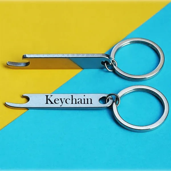 Mixed Use Keychain Bottle Opener