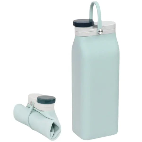 20Oz. Portable Travel Kettle Collapsible Black Water Bottle