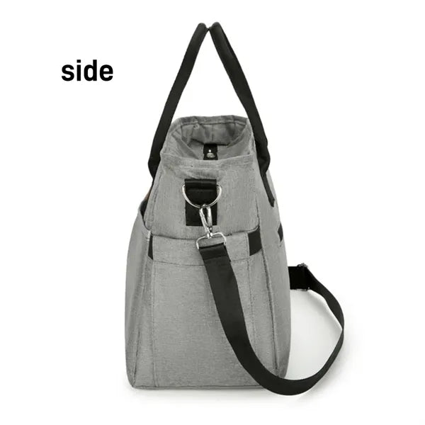 Lunch Cooler Tote with Drinks Holder for Adults