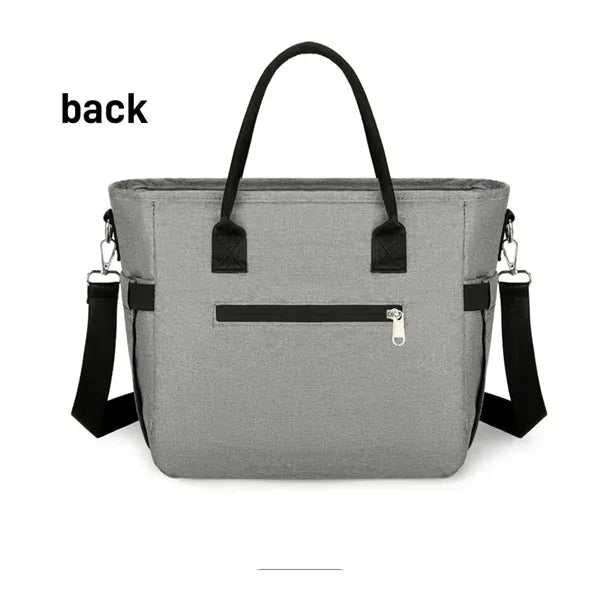 Lunch Cooler Tote with Drinks Holder for Adults