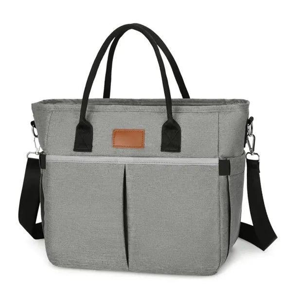 Lunch Cooler Tote with Drinks Holder for Adults