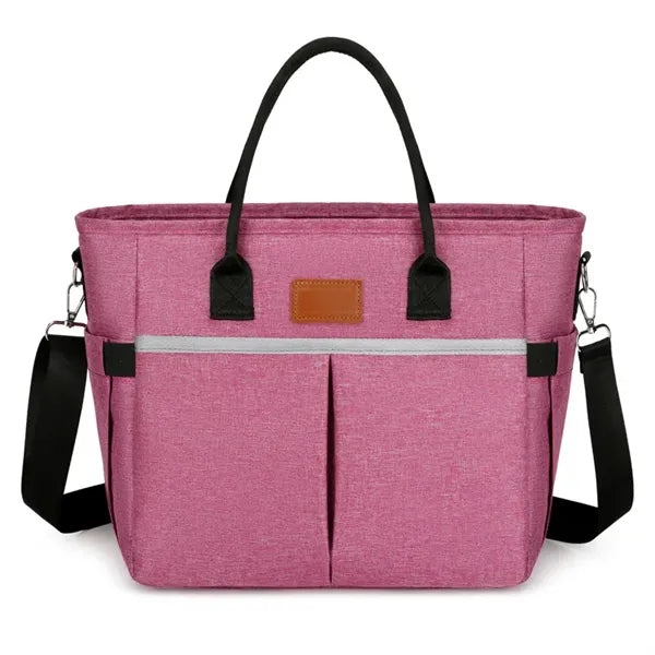 Lunch Cooler Tote with Drinks Holder for Adults
