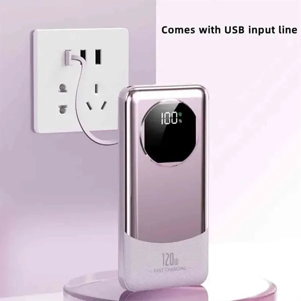 10000mAh Power Bank Pack Fast Charger