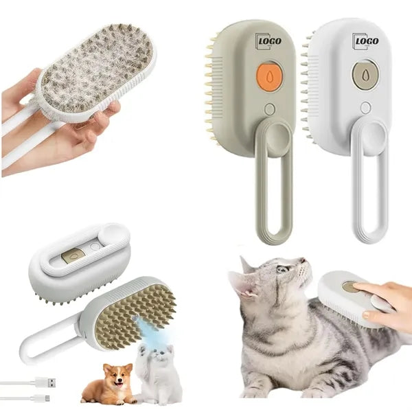 Pet Steam Brush Massage Comb