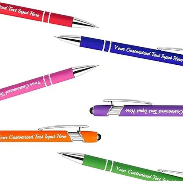 Soft-Touch Aluminum Pen