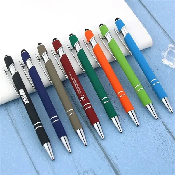 Soft-Touch Aluminum Pen