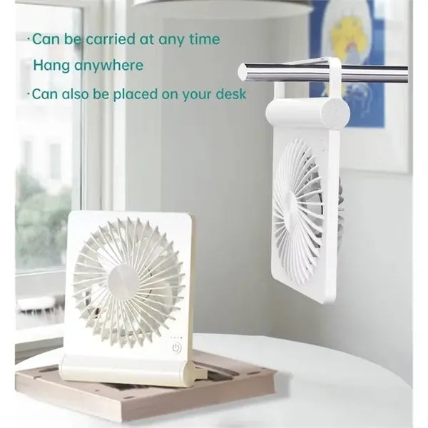 Portable Rechargeable Mini Personal Desk Fan Ultra Quiet