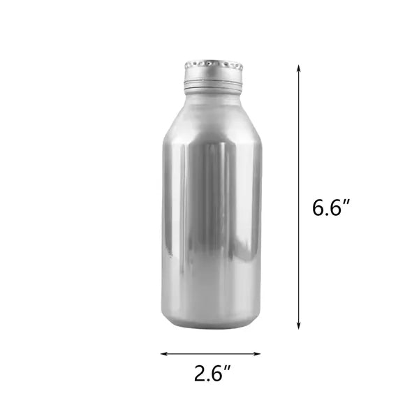 14oz Polished Aluminum Bottle