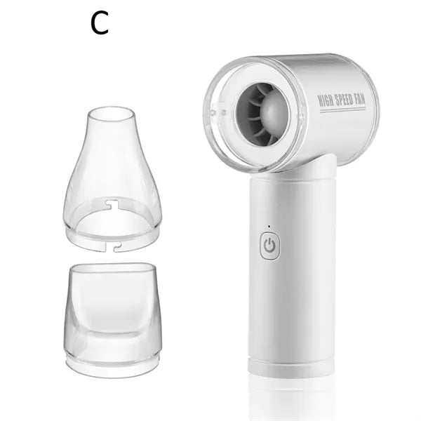 Bladeless Handheld Fan 5 Levels of Air Flow Adjustment