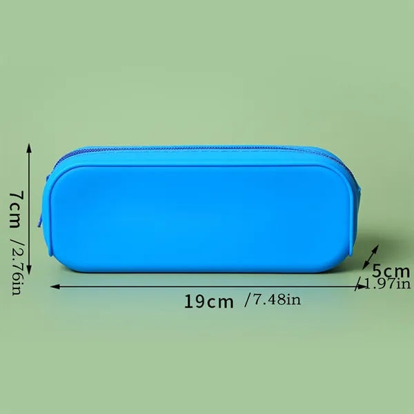 Silicone pencil case