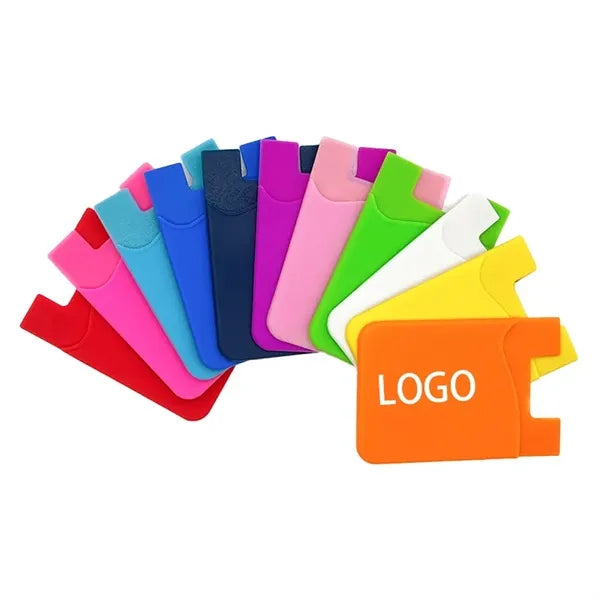Silicone Phone Wallet Card Holder Sleeves