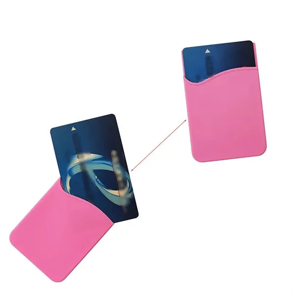 Silicone Phone Wallet Card Holder Sleeves