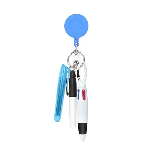 Nurse Ballpoint Pen Highlighter Marker Badge Clips