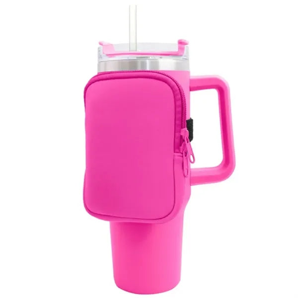 Cup Bottle Accessory Zipper Pouch Waist Bag