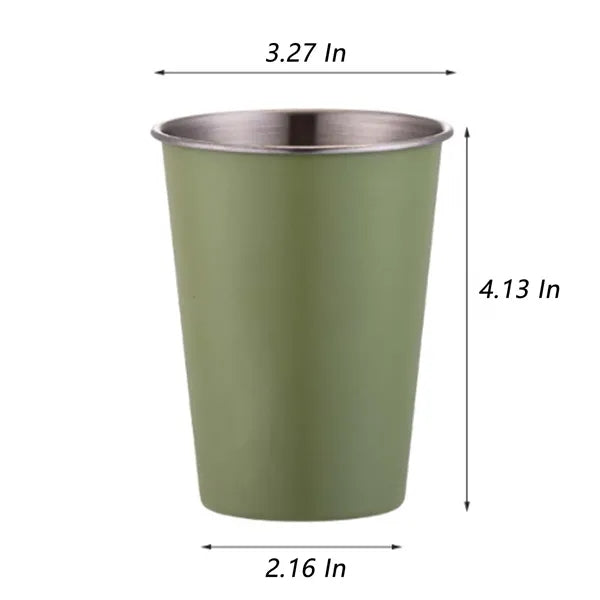 12 Oz Stainless Steel Cups
