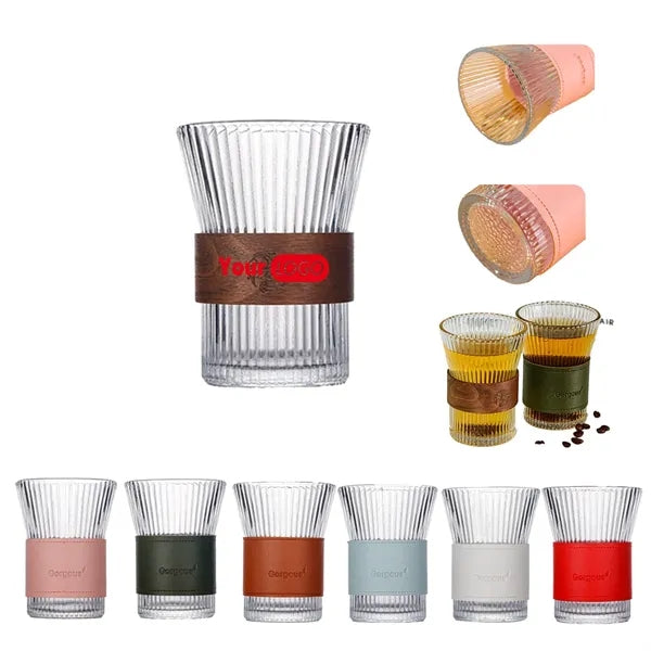 10OZ Heat Resistant Glass Coffee Mug