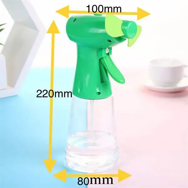 Handheld Battery Powered Misting Fan