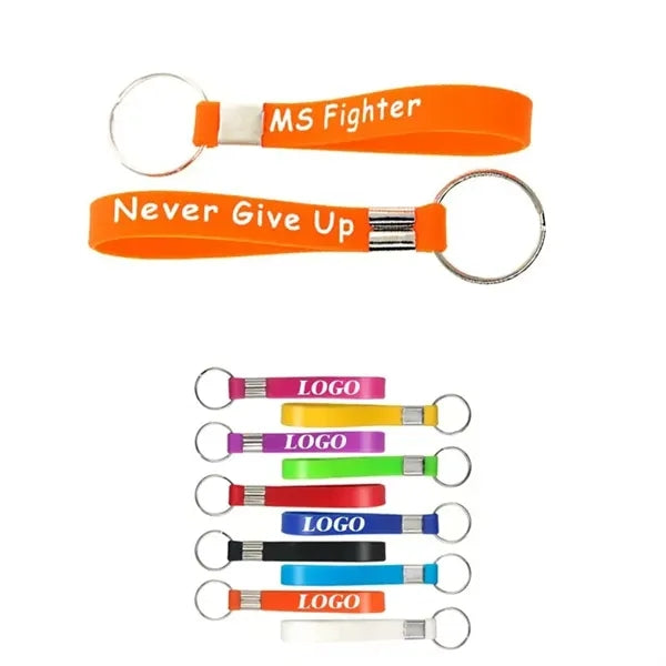 Silicone Wristband Keychain