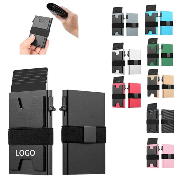 RFID Blocking Pop-Up Minimalist Wallet For Men