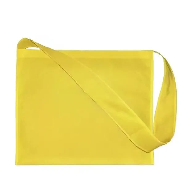 Cross-body single shoulder covered non-woven bag