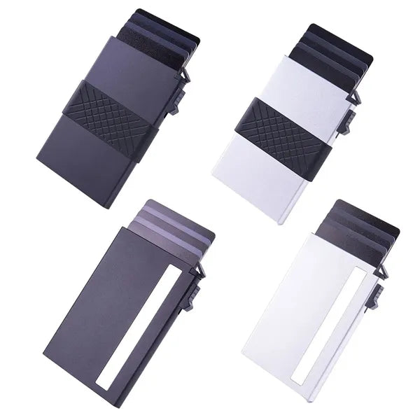 Slim Metal Card Holder Case