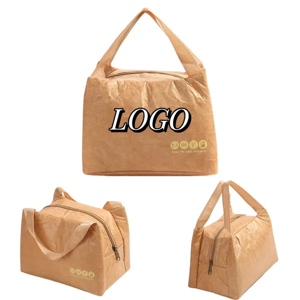 Trapezoidal Hand-held Insulated Lunch Bag