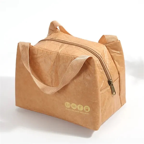 Trapezoidal Hand-held Insulated Lunch Bag