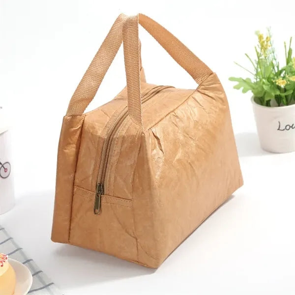 Trapezoidal Hand-held Insulated Lunch Bag
