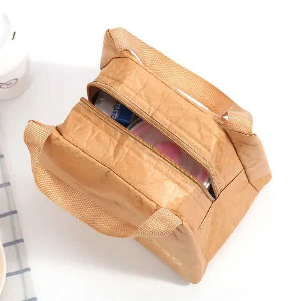 Trapezoidal Hand-held Insulated Lunch Bag