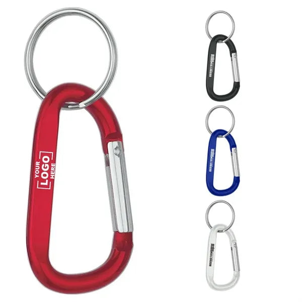 6mm Carabiner With Split Ring