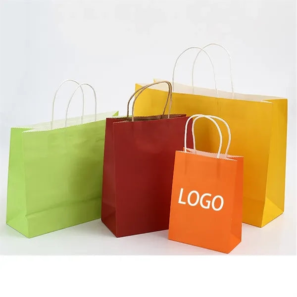 Paper Shopping Bag with Drawstring Handle