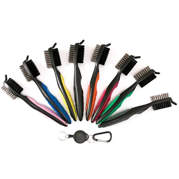 Dual-Sided Golf Club Cleaning Brush Water Refillable