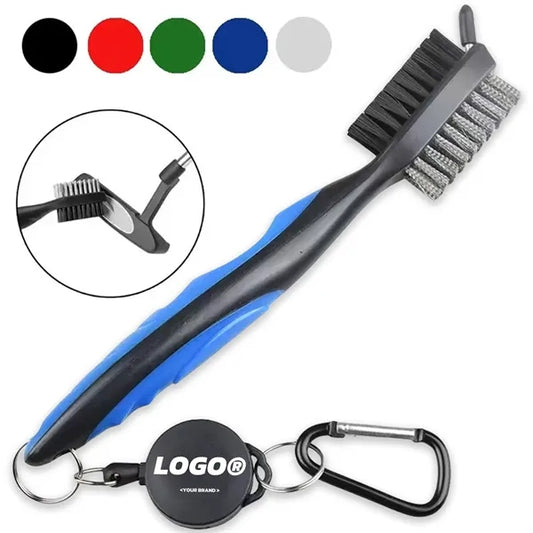 Dual-Sided Golf Club Cleaning Brush Water Refillable