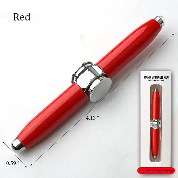 Fidget Spinner Pressure Relief Light Pen