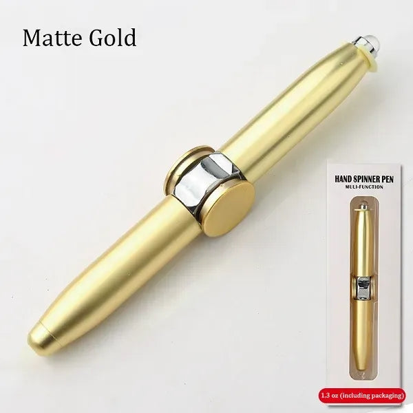 Fidget Spinner Pressure Relief Light Pen