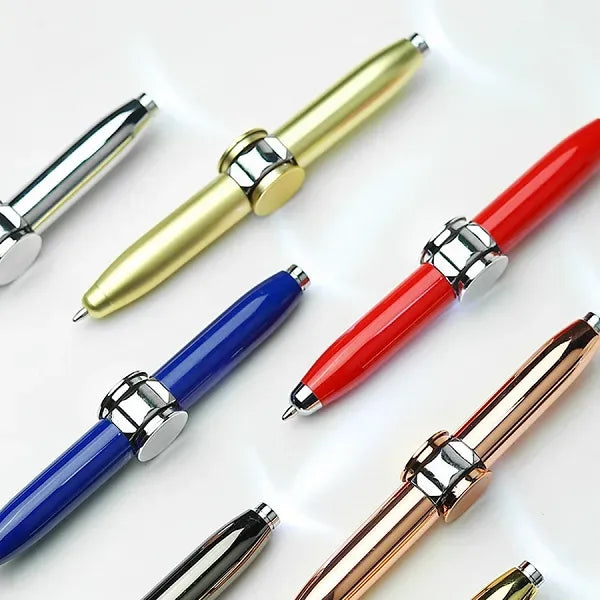 Fidget Spinner Pressure Relief Light Pen