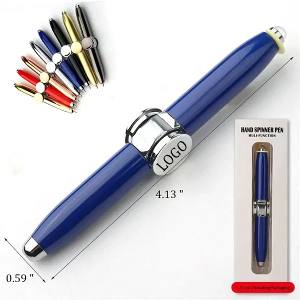 Fidget Spinner Pressure Relief Light Pen