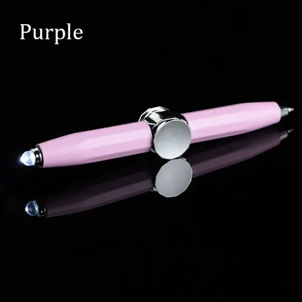 Fidget Spinner Pressure Relief Light Pen
