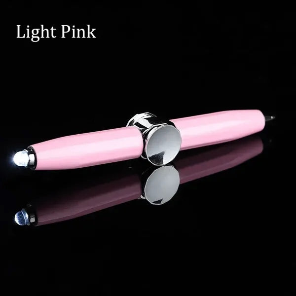 Fidget Spinner Pressure Relief Light Pen