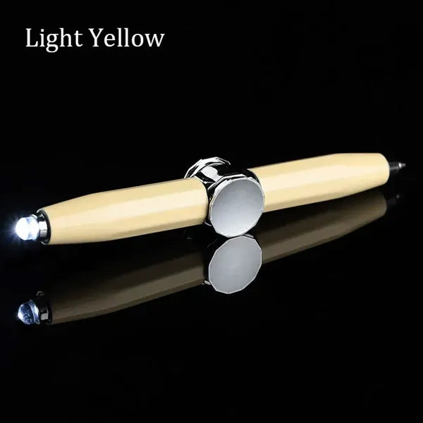 Fidget Spinner Pressure Relief Light Pen