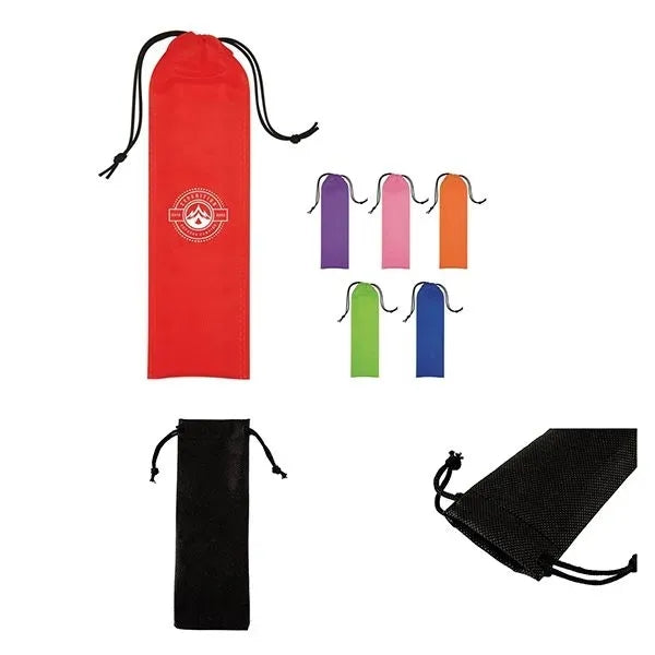 Non-Woven Straws Pouch