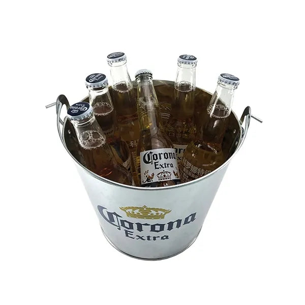 5Qt Galvanized Metal Buckets With Handle