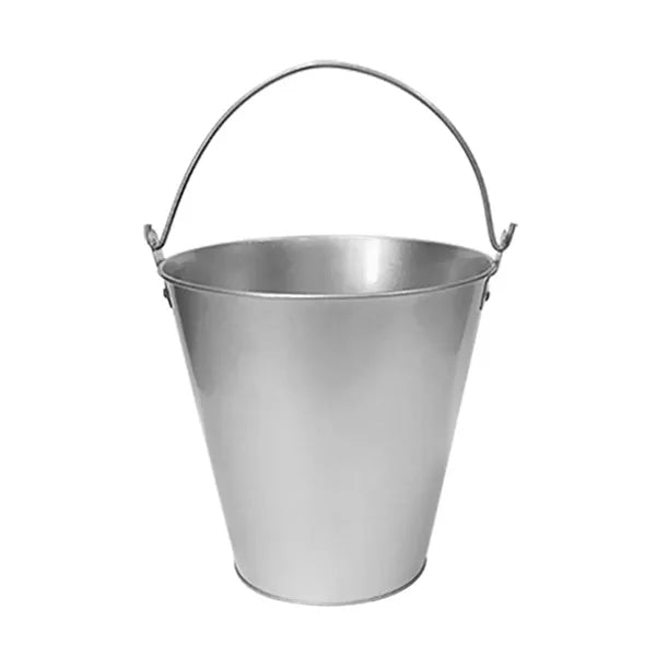 5Qt Galvanized Metal Buckets With Handle
